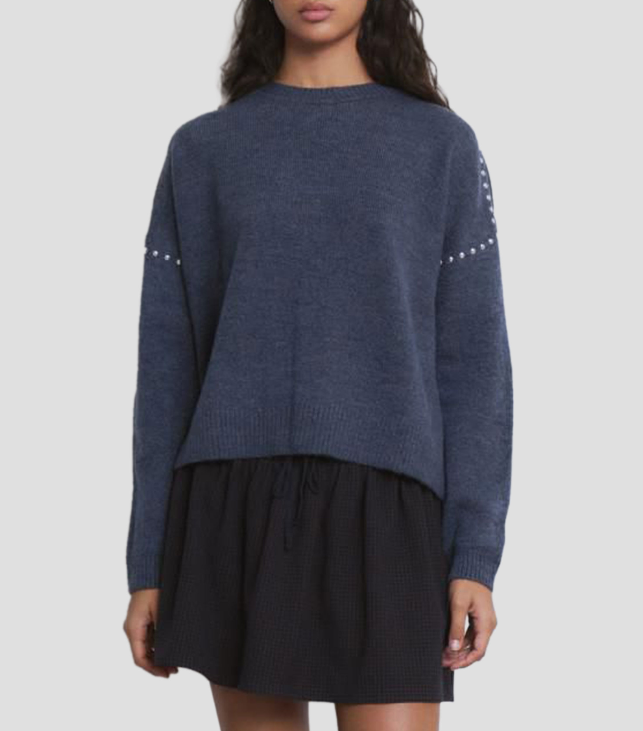 Suéter cuello redondo Mujer